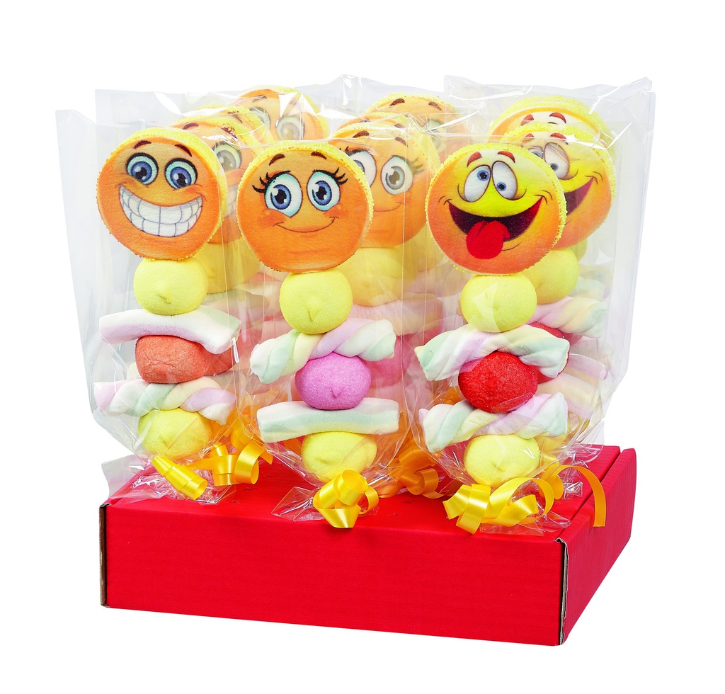 Présentoir brochettes Emomallow 62g x 20