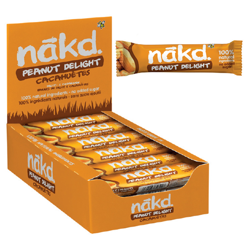 Barre Nakd cacahuète Peanut Delight 35g X18