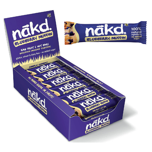 Barre Nakd myrtille 35g X18