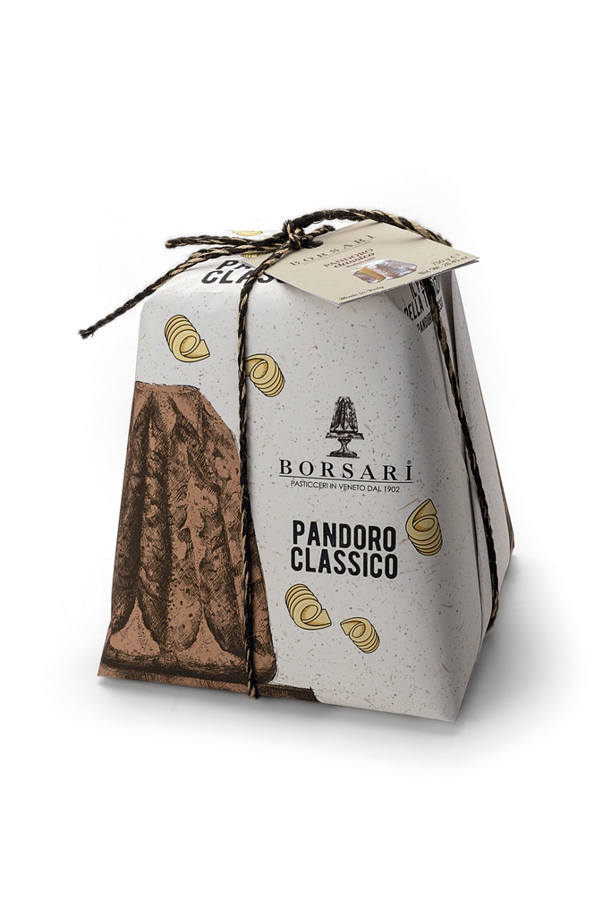 Pandoro classique emballé main 750g x 6