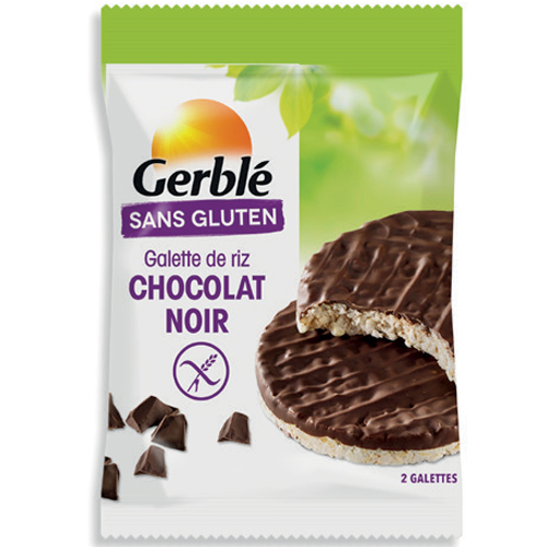 Galette riz chocolat noir 32g x28