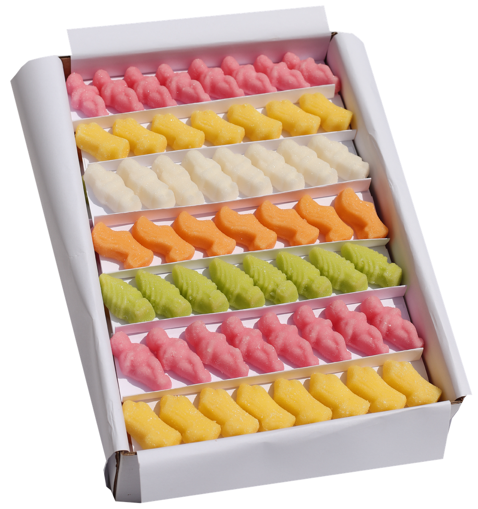 Fondants de Noël assortis 10g x 2,5kg