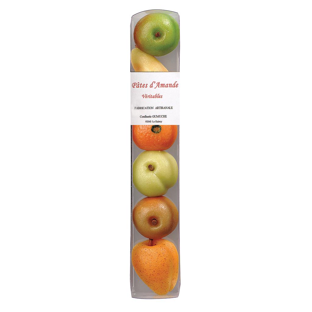 Réglette petits fruits pâte d'amande 70gx8