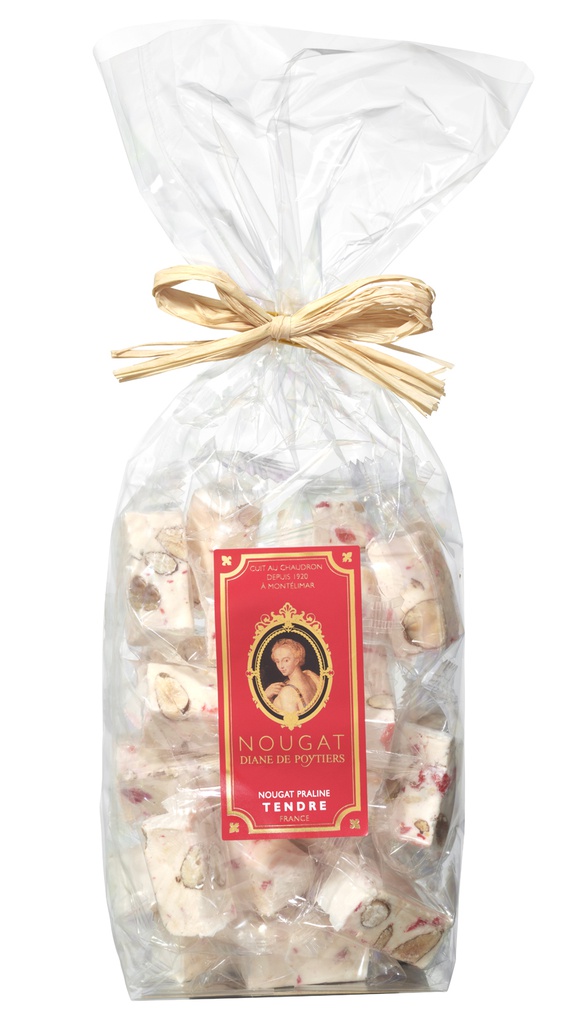 Sachet nougat à la praline rose 150g x 18