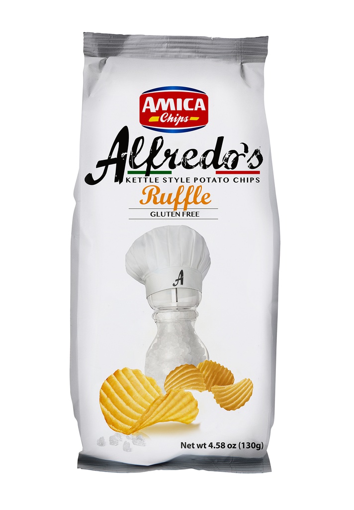 Chips grillés Alfredo 130g X15