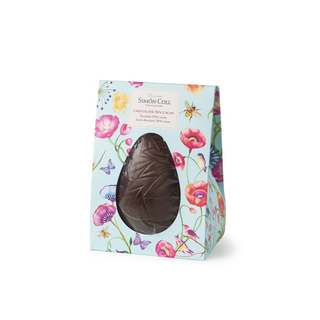 Boite oeuf printemps 70% cacao 150g x 8