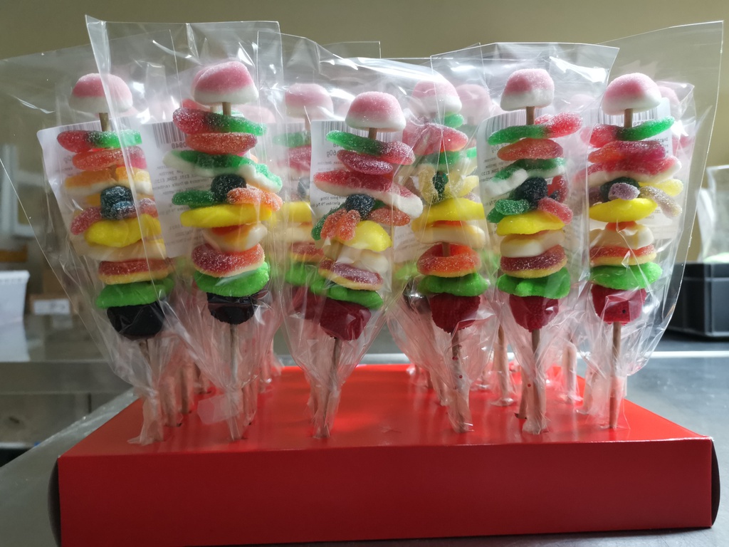 Brochette bonbons gélifiés 60g x 30