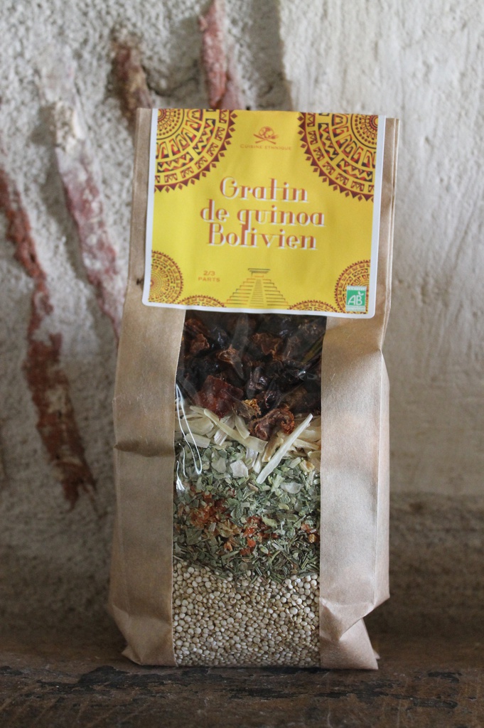 Gratin de quinoa Bolivien bio 190g X10