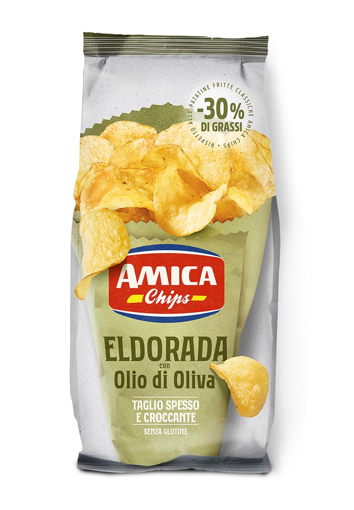 Eldorada chips huile d'olive 130g X15