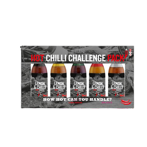 Hot Chili challenge pack 5X50ml x 6