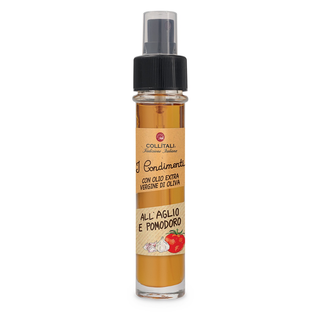 Huile d'olives extra vierge ail et tomate 30ml X10