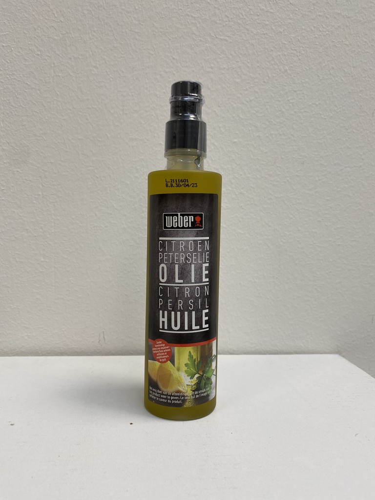 Spray d'huile d'olive au piment WEBER 250ml X6