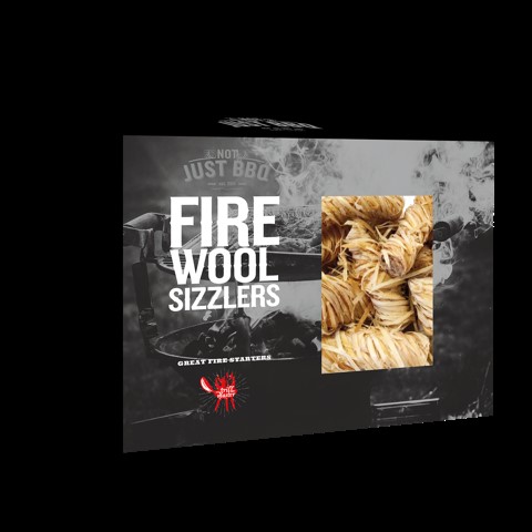 Fire starter, 24 morceaux de bois pour allumage du BBQ X8