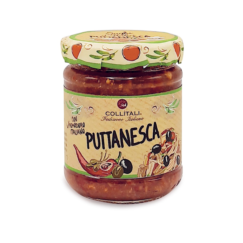 Sauce tomate PUTTANESCA 180g X6