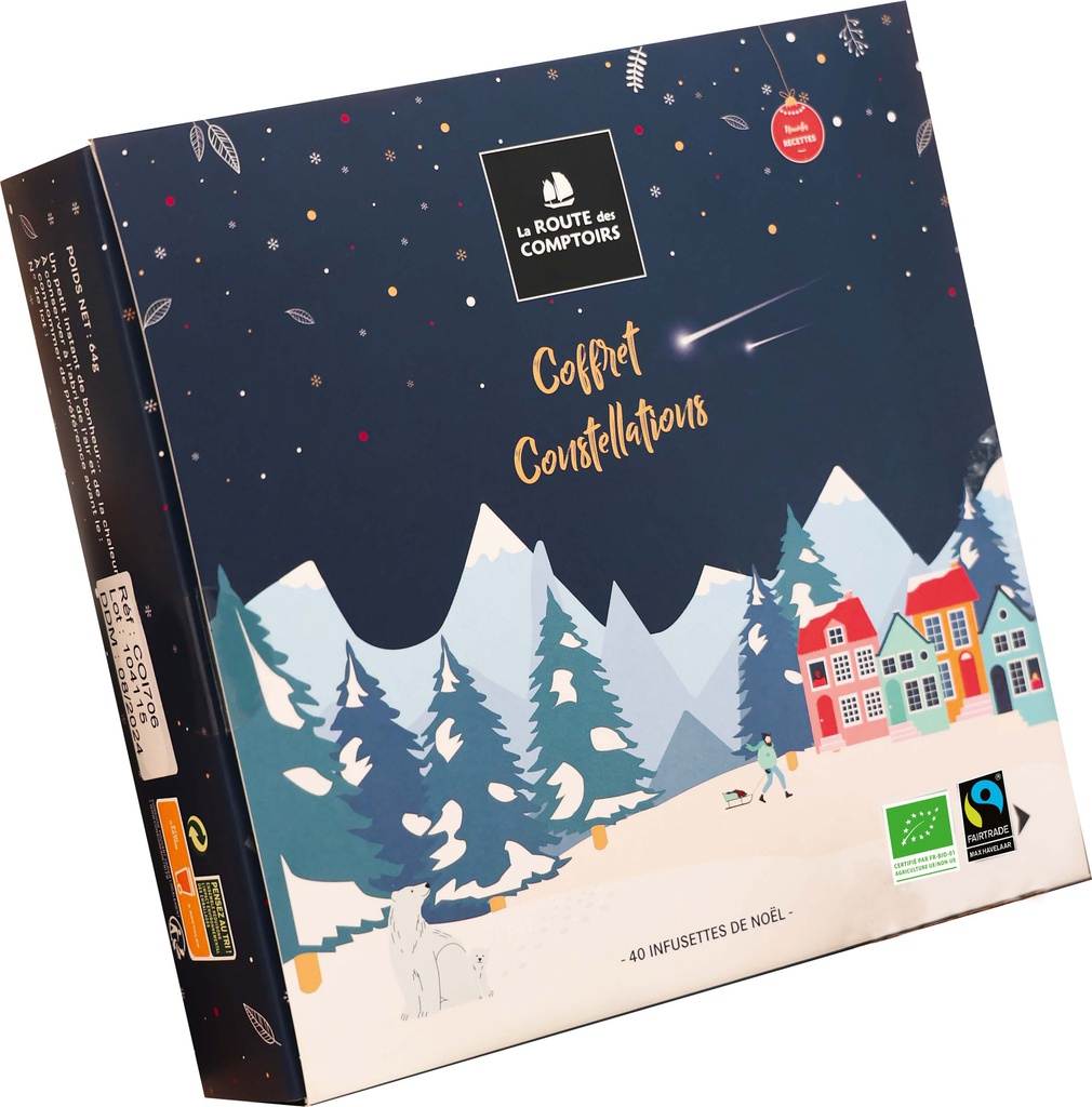 Coffret Constellation 40 infusettes X6