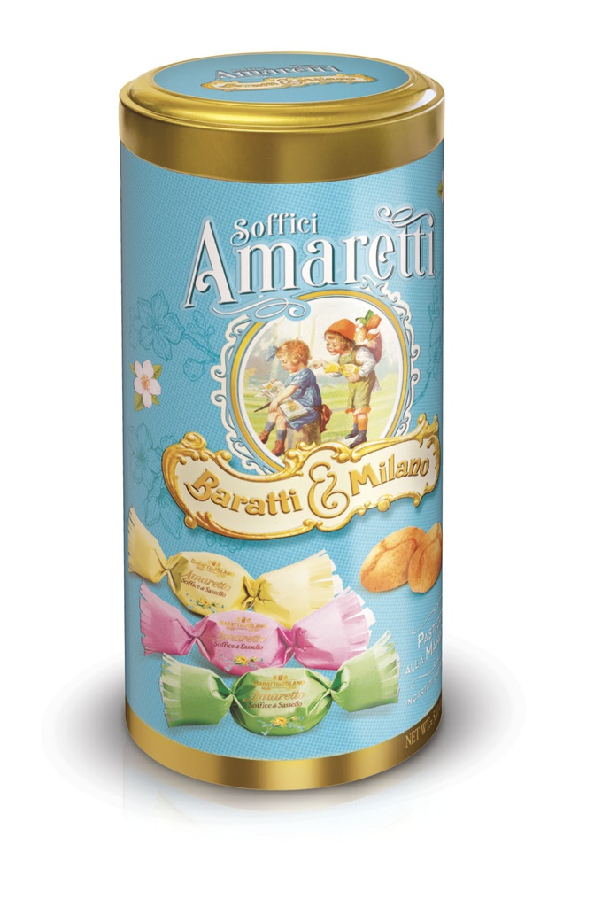 Boite métal Amaretti tendre 145g X6