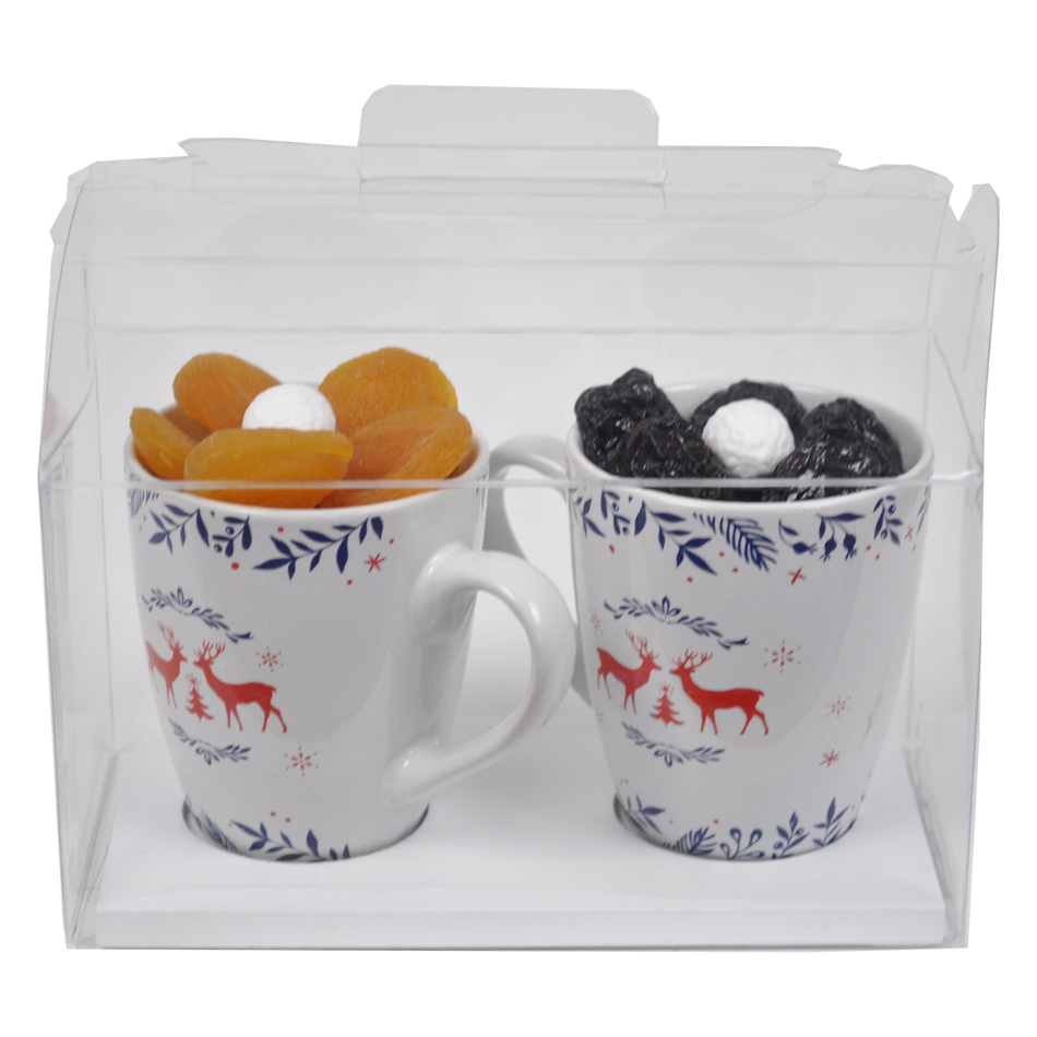 2 mugs mélange fruits secs 360g X8
