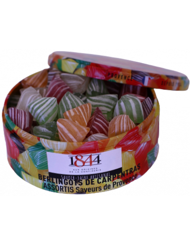 Boite métal Berlingot Carpentras  200g x 8