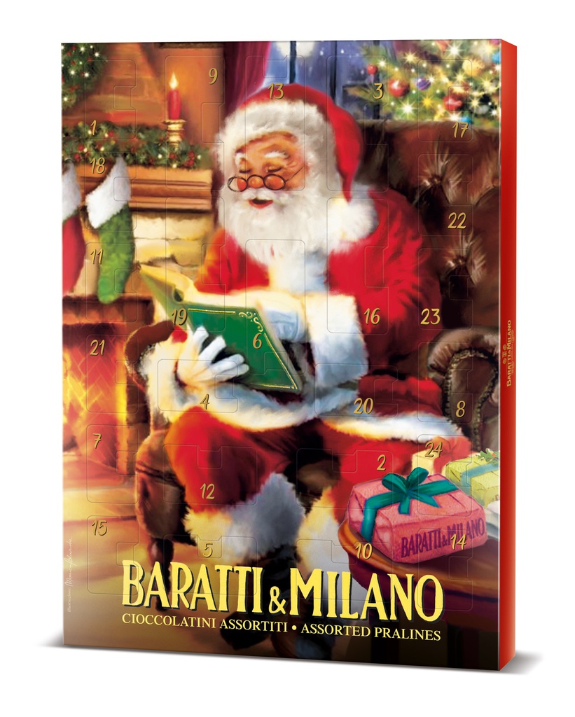 Calendrier de l'Avent Baratti 248g x 6