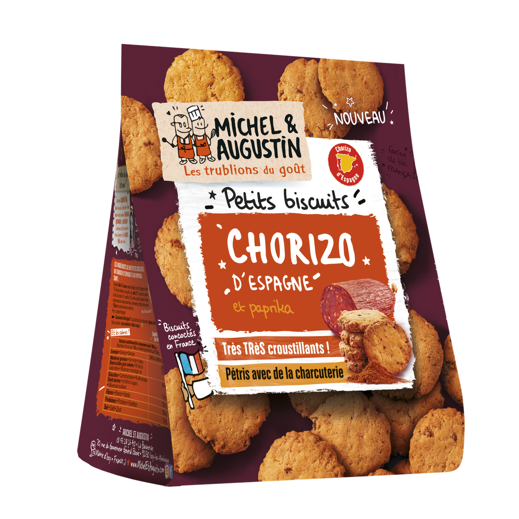 Petits biscuits Chorizo d'Espagne 90g x 12