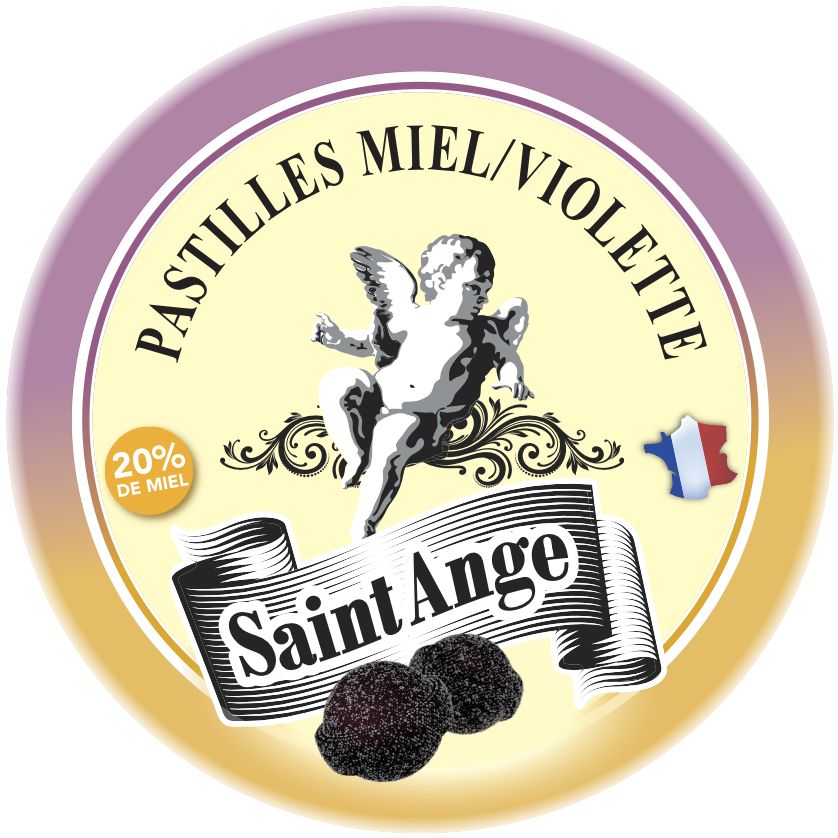 Pastilles au Miel Violette 50g x 10