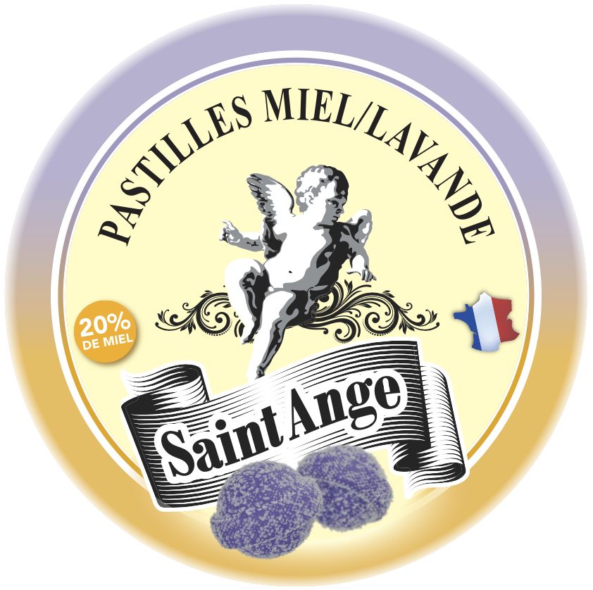 Pastilles au Miel Lavande 50g x 10