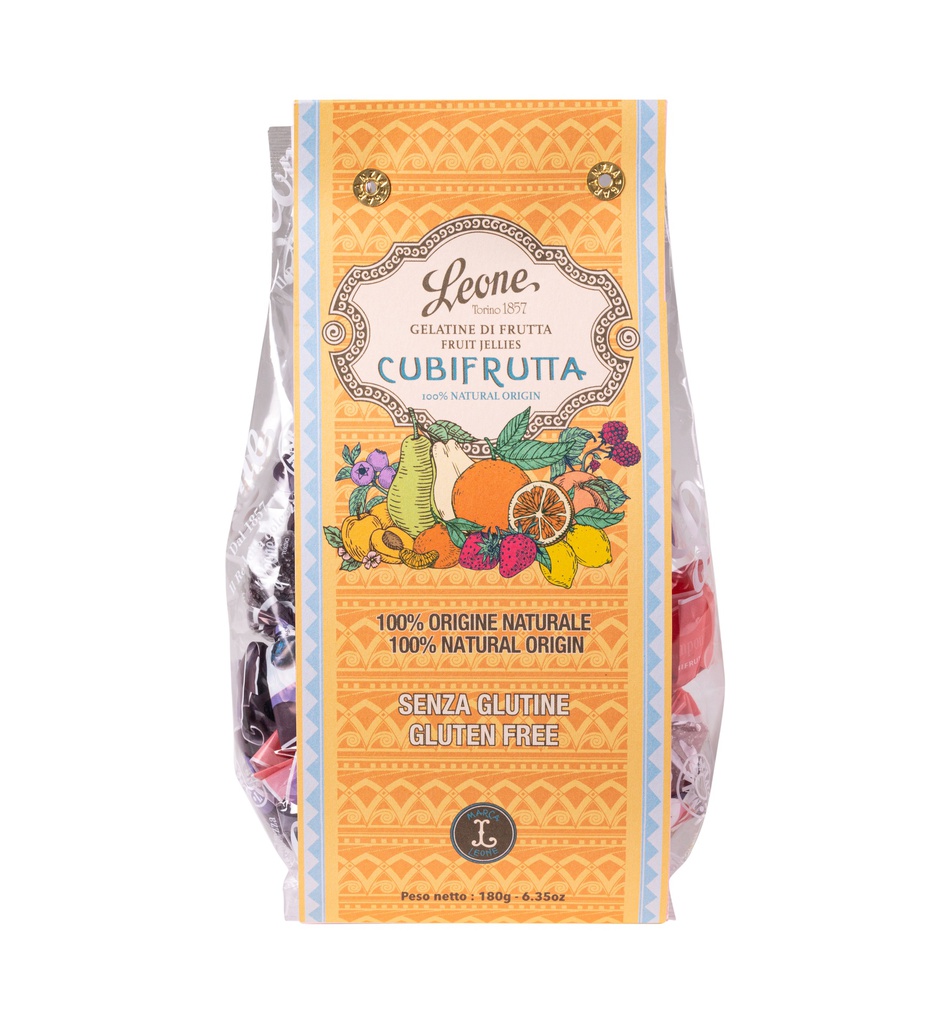 Sachet Cubifrutta fruits jaunes assortis 180g x 14