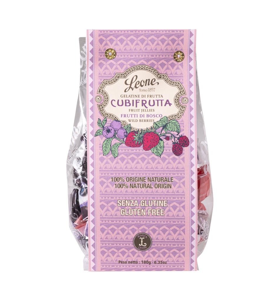 Sachet Cubifrutta fruits rouges assortis 180g x 14