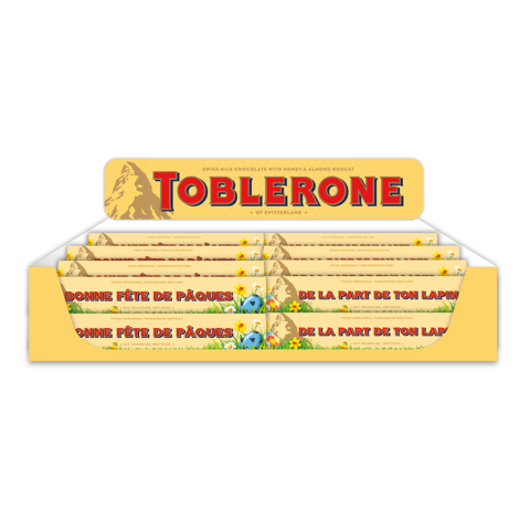 Présentoir Toblerone Pâques 100g x 40
