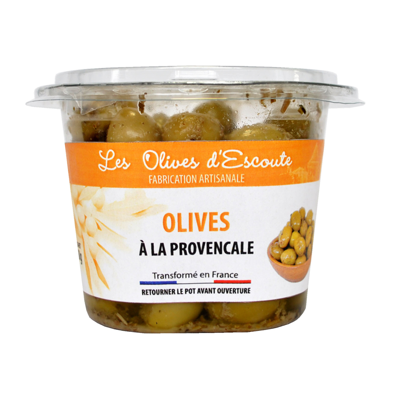 Pot OLIVES VERTES à la Provençale 250g X6