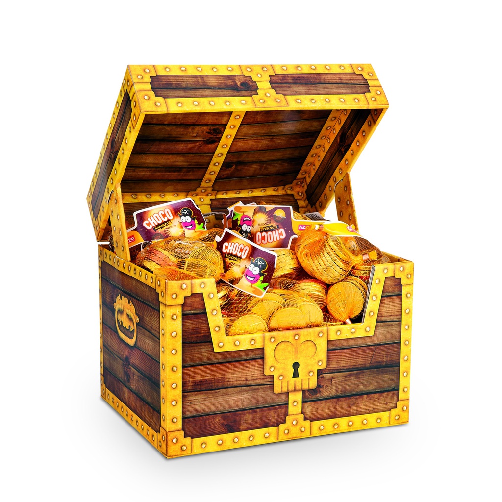 Coffret Chocomonnaie Pirate 30g x 80