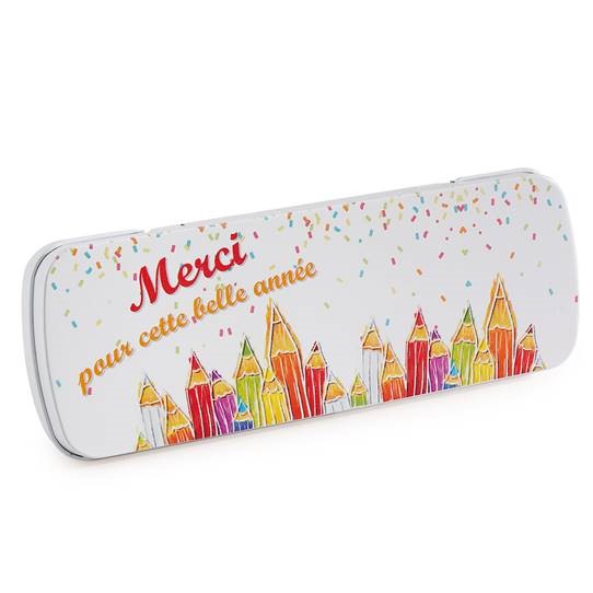 *Boite métal crayon x 12