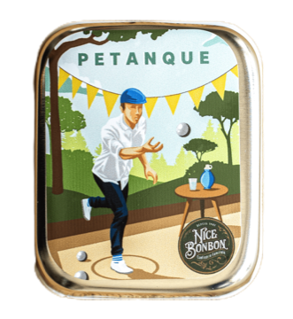 *Boite pastilles menthe fraiche Pétanque 10g x 24