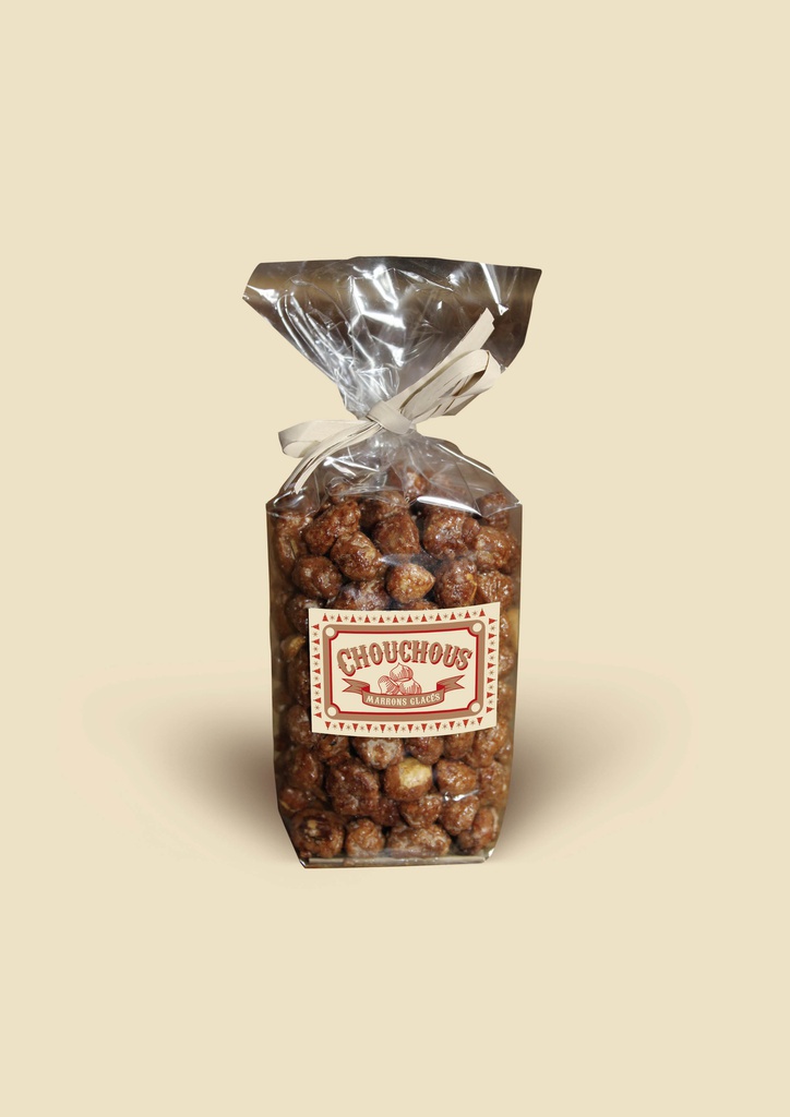 Chouchous de Noël marrons glacés 180gx12