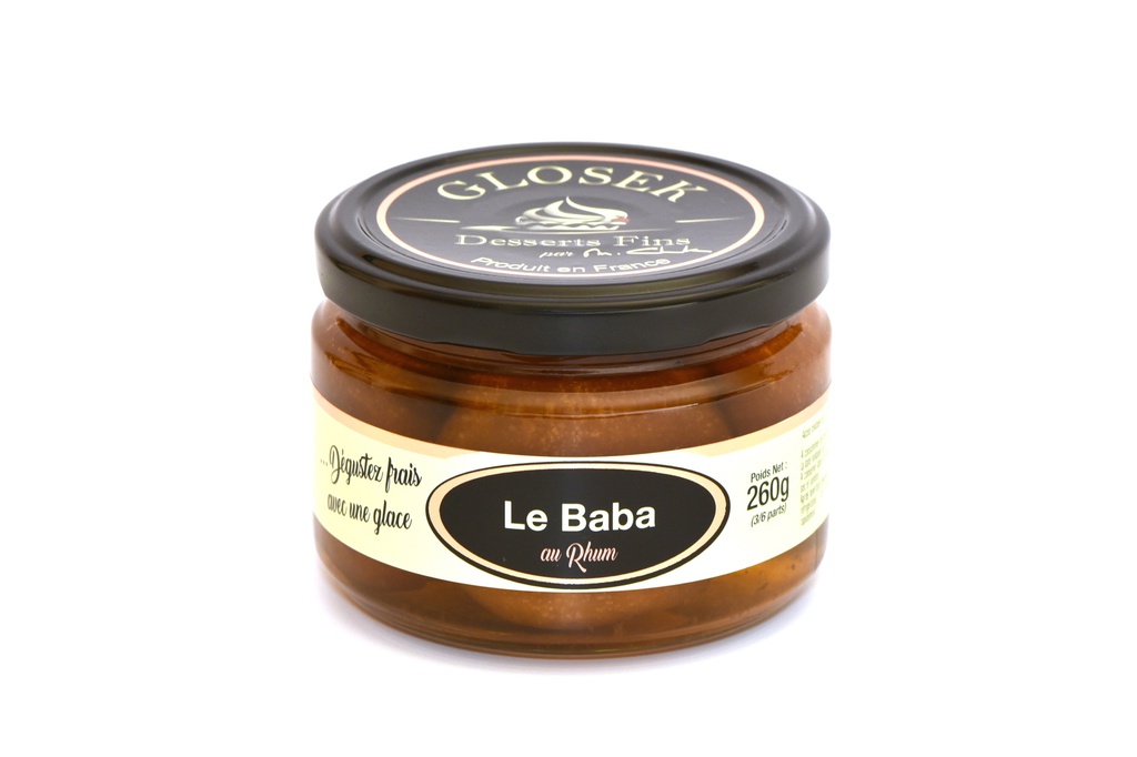 6 BABAS au Rhum  260g X12