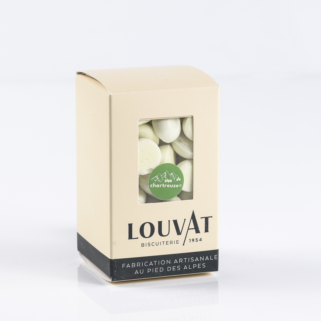 *Boite meringues &quot;gouttes&quot; chartreuse 50g X12