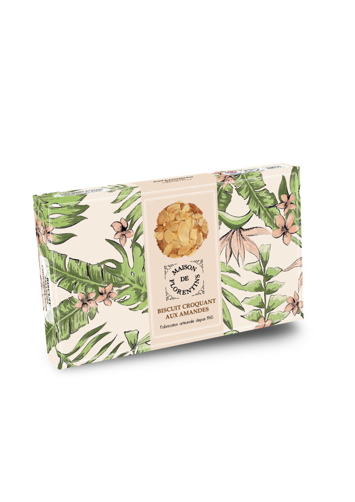 Etui biscuits croquants aux amandes 80g x 12