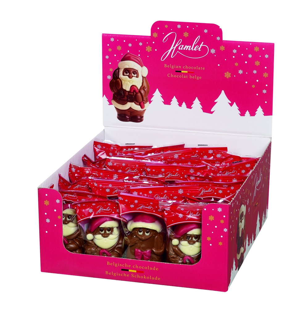 Display moulages noël en sachet assortis 50gx24
