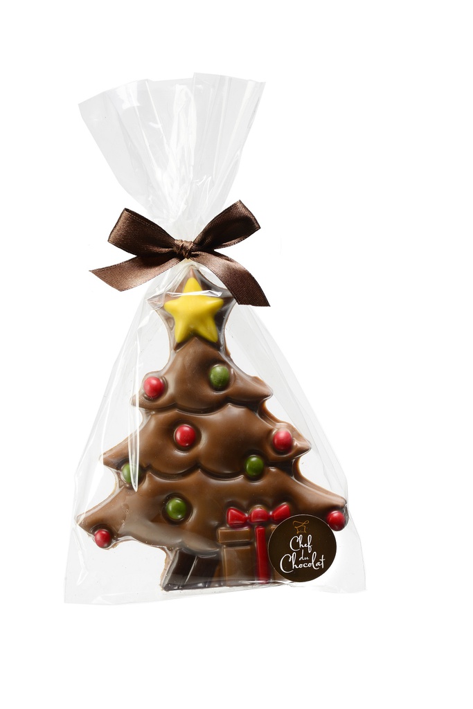 Sapin choc lait 150g x 8