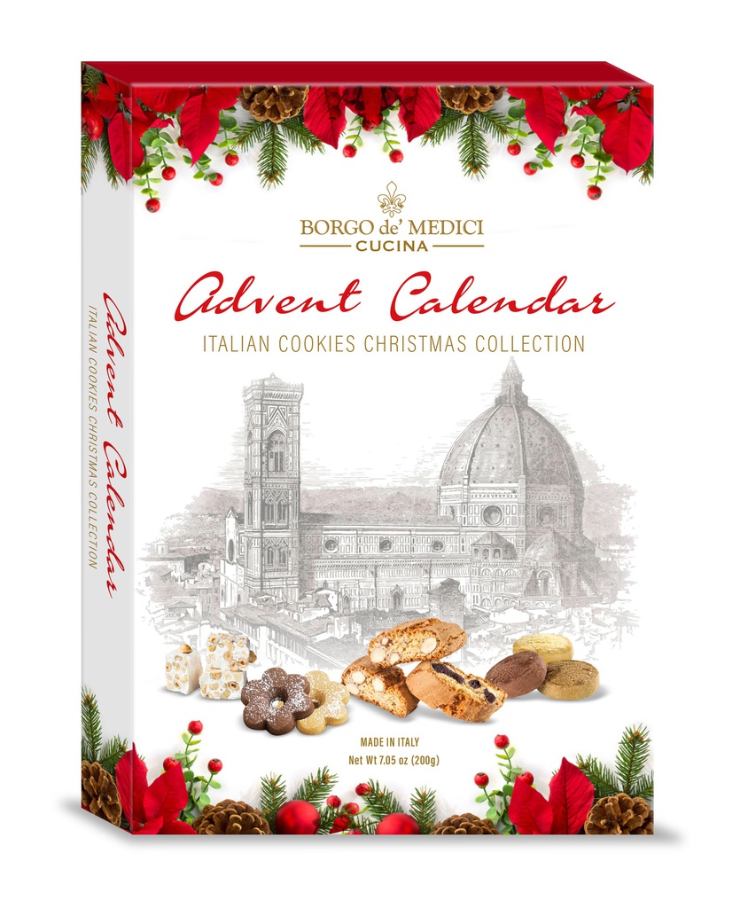 Calendrier biscuits Italien 200g x 6