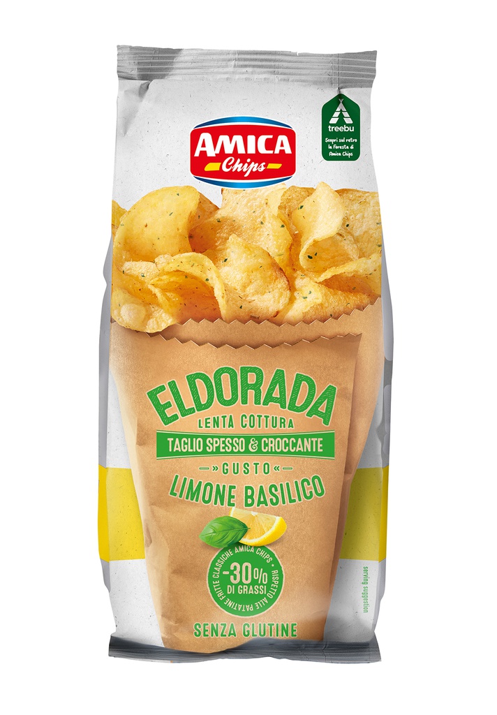 Eldorada chips citron et basilic 130g X15