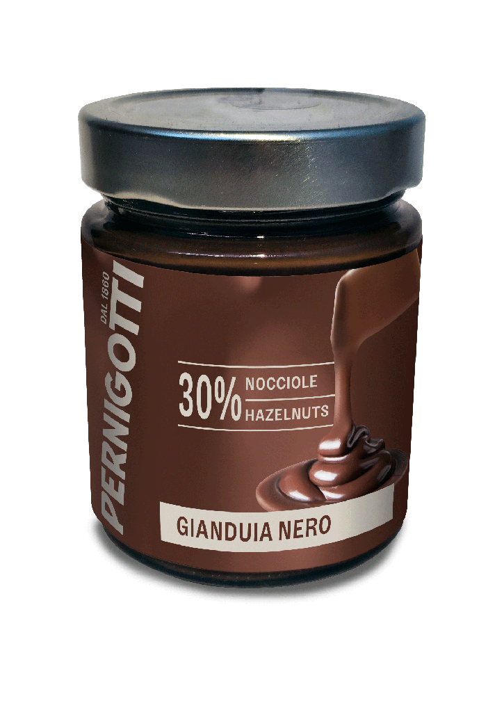 *Pâte à tartiner Gianduja noir 330g x 10