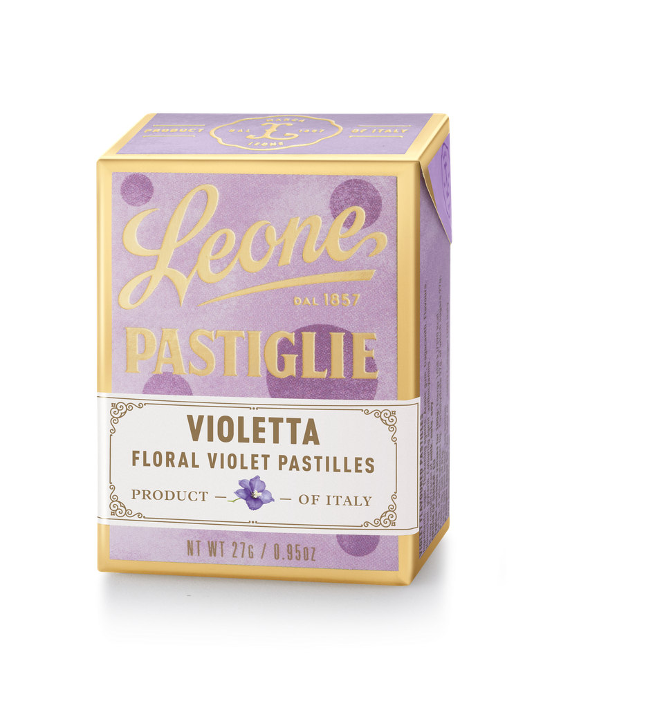 Pastilles Violette ND display 18 btes carton 27g