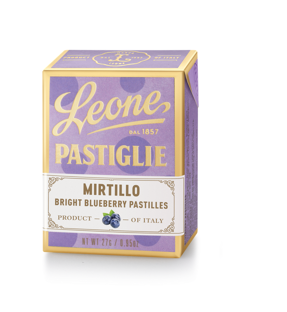 Pastilles Myrtille ND display 18 btes carton 27g