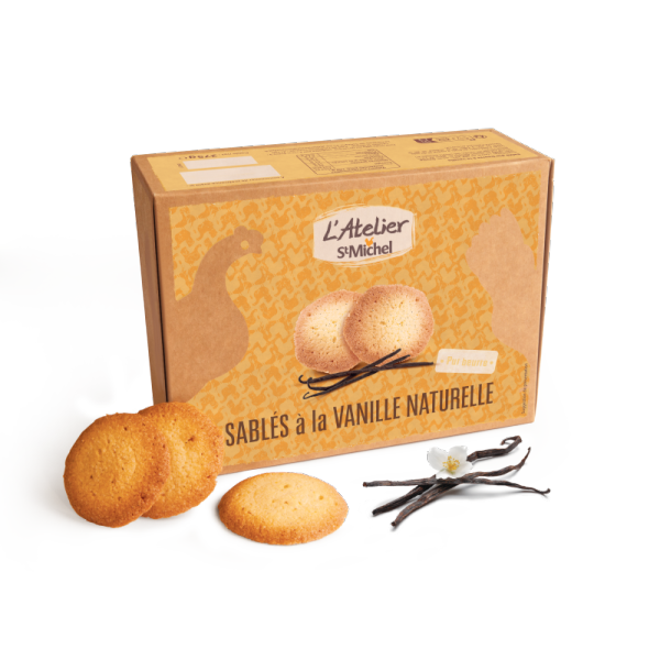 Sablé vanille Atelier Saint Michel 275g X8