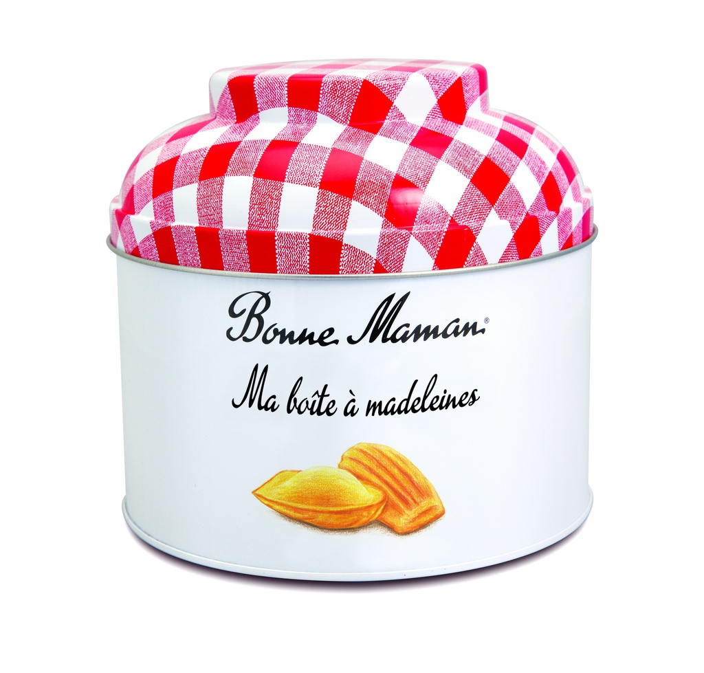 Boite métal madeleines Bonne Maman 250g X6