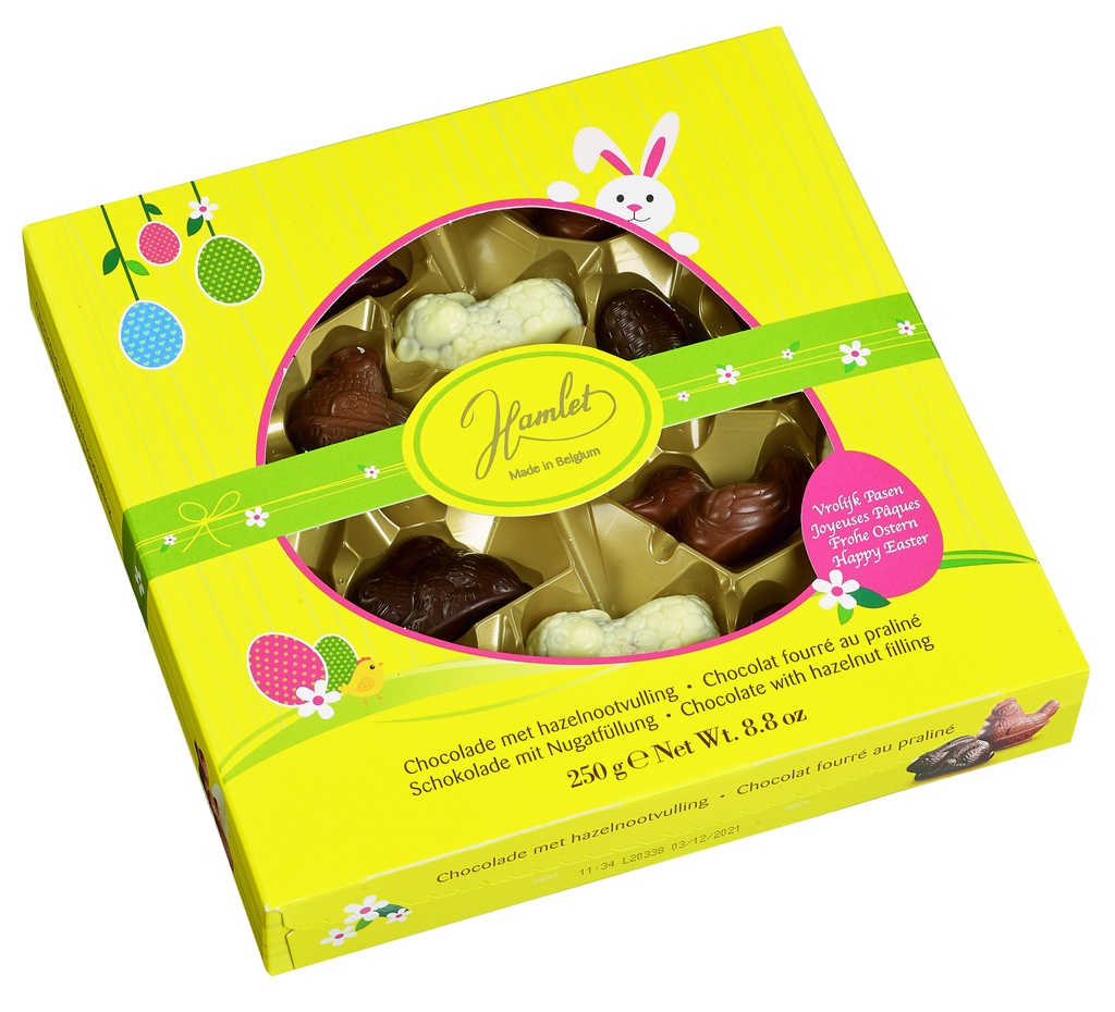 Boite figurines animaux assortis 250g x 12