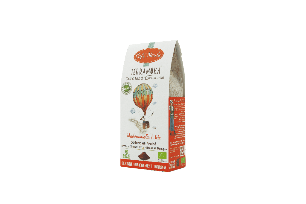 Café MOULU 250g TERRAMOKA Bio ADELE X10