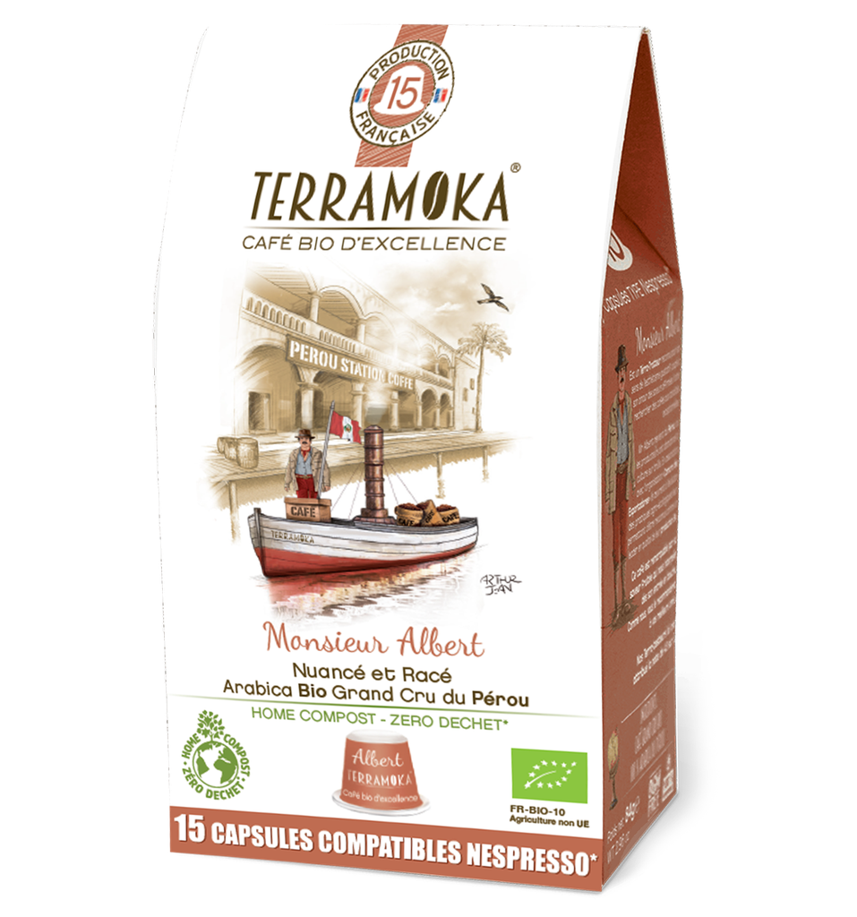 15 Capsules TERRAMOKA Bio ALBERT X10