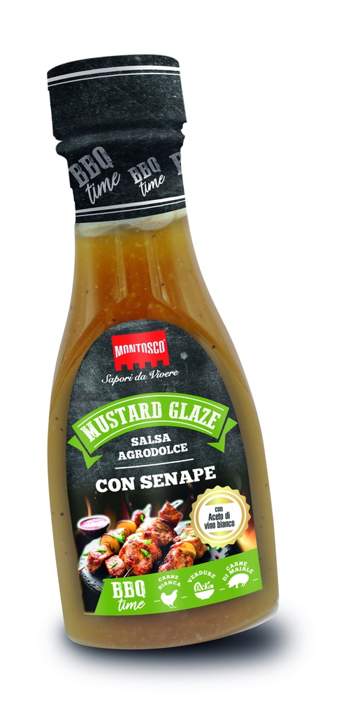 Sauce Mustard Glaze à base de vinaigre Balsamique 250ml X6